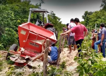 Homem morre esmagado enquanto fazia conserto em uma retroescavadeira no Piauí